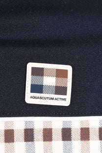 AQUASCUTUM FULL ZIP TRACKTOP NAVY