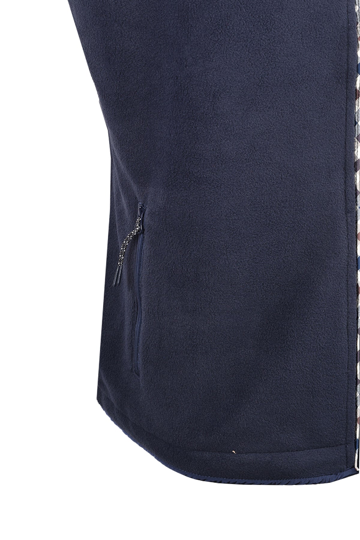 AQUASCUTUM POLAR FLEECE GILET NAVY