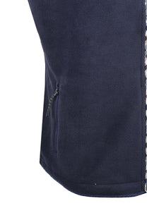 AQUASCUTUM POLAR FLEECE GILET NAVY