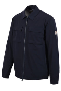 AQUASCUTUM SHELL SP OVERSHIRT NAVY Aquascutum