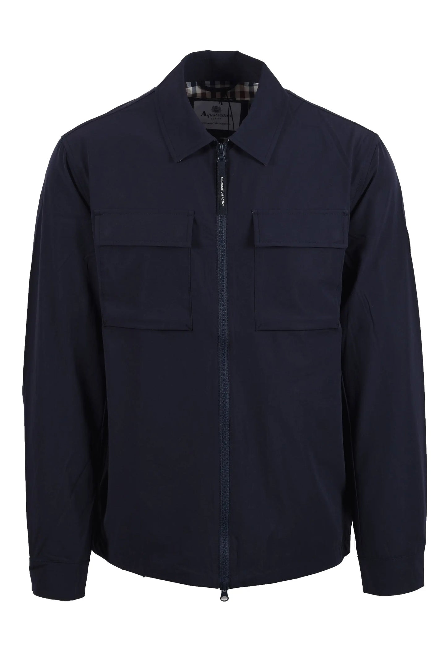 AQUASCUTUM SHELL SP OVERSHIRT NAVY Aquascutum