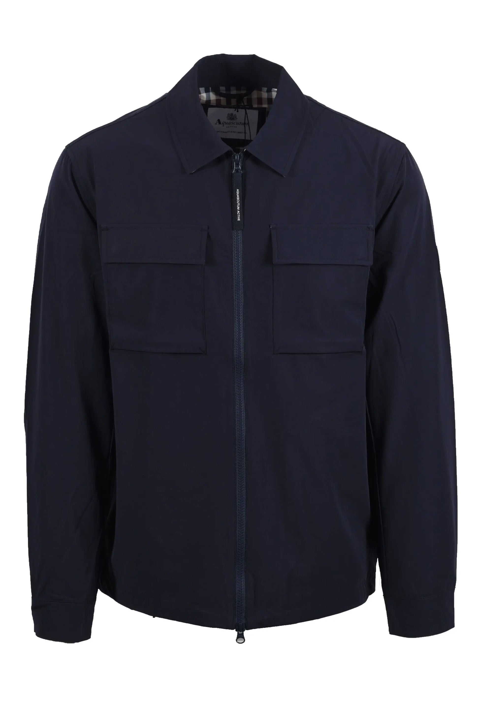 AQUASCUTUM SHELL SP OVERSHIRT NAVY Aquascutum