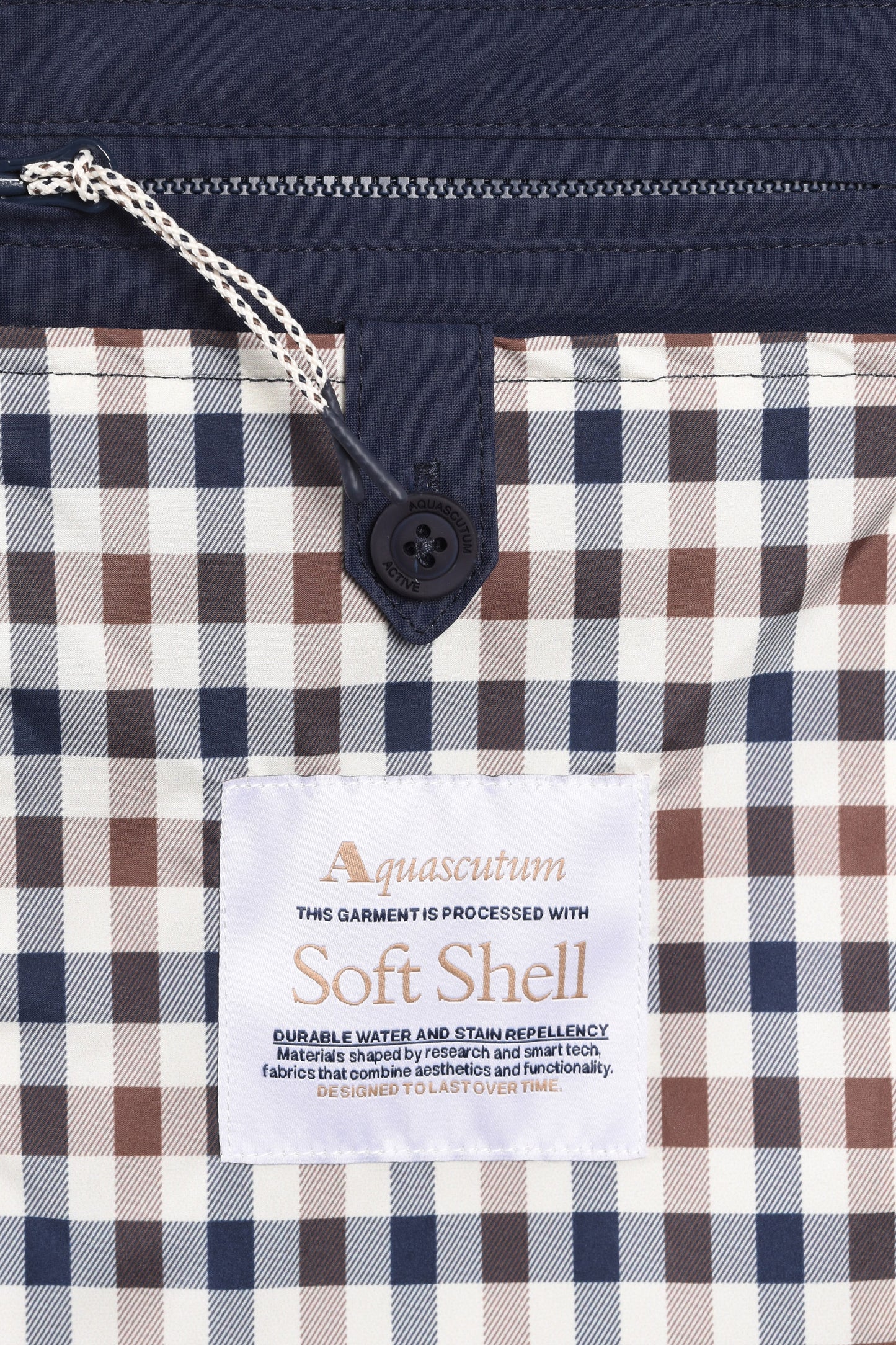 AQUASCUTUM SOFT SHELL JACKET NAVY Aquascutum Michael Stewart Menswear  Jackets