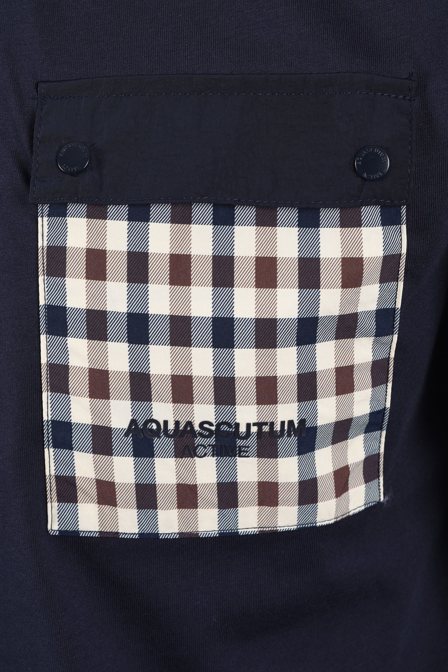 AQUASCUTUM TECH POCKET T-SHIRT NAVY Aquascutum Michael Stewart Menswear  T-Shirts