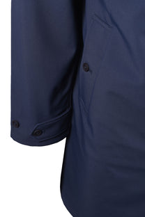 AQUASCUTUM THERMAS TRENCH COAT NAVY