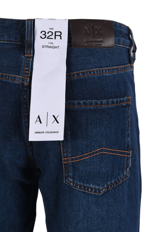 ARMANI EXCHANGE DENIM JEANS DARK DENIM