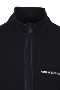 ARMANI EXCHANGE FULL ZIP SWEATSHIRT DEEP NAVY Armani Exchange