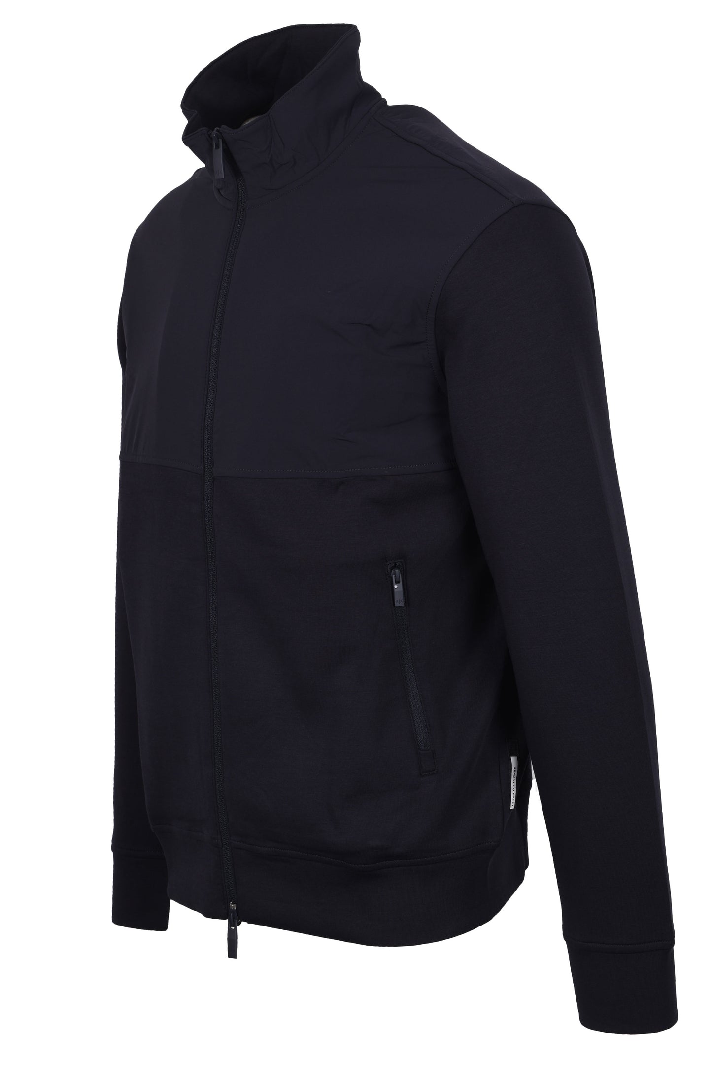 ARMANI EXCHANGE FULL ZIP SWEATSHIRT DEEP NAVY