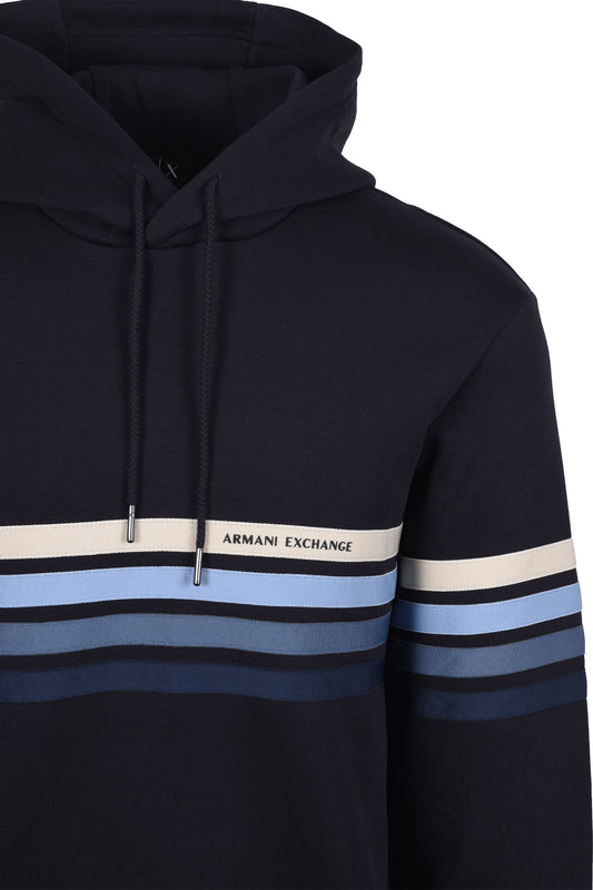 ARMANI EXCHANGE HOODIE DEEP NAVY