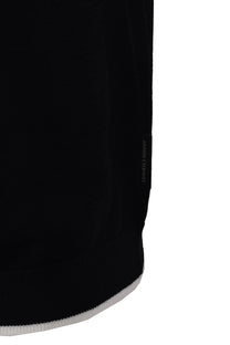 ARMANI EXCHANGE KNITTED POLO SHIRT BLACK Armani Exchange