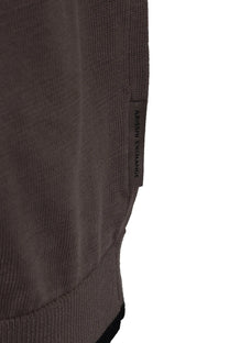 ARMANI EXCHANGE KNITTED POLO SHIRT DRIFTWOOD Armani Exchange