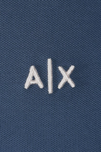 ARMANI EXCHANGE POLO SHIRT CHINA BLUE Armani Exchange