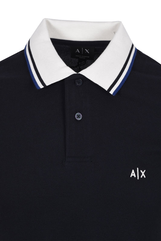 ARMARNI EXCHANGE POLO SHIRT DEEP NAVY
