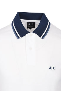 ARMARNI EXCHANGE POLO SHIRT OFF WHITE Armani Exchange