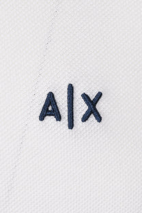 ARMARNI EXCHANGE POLO SHIRT OFF WHITE Armani Exchange
