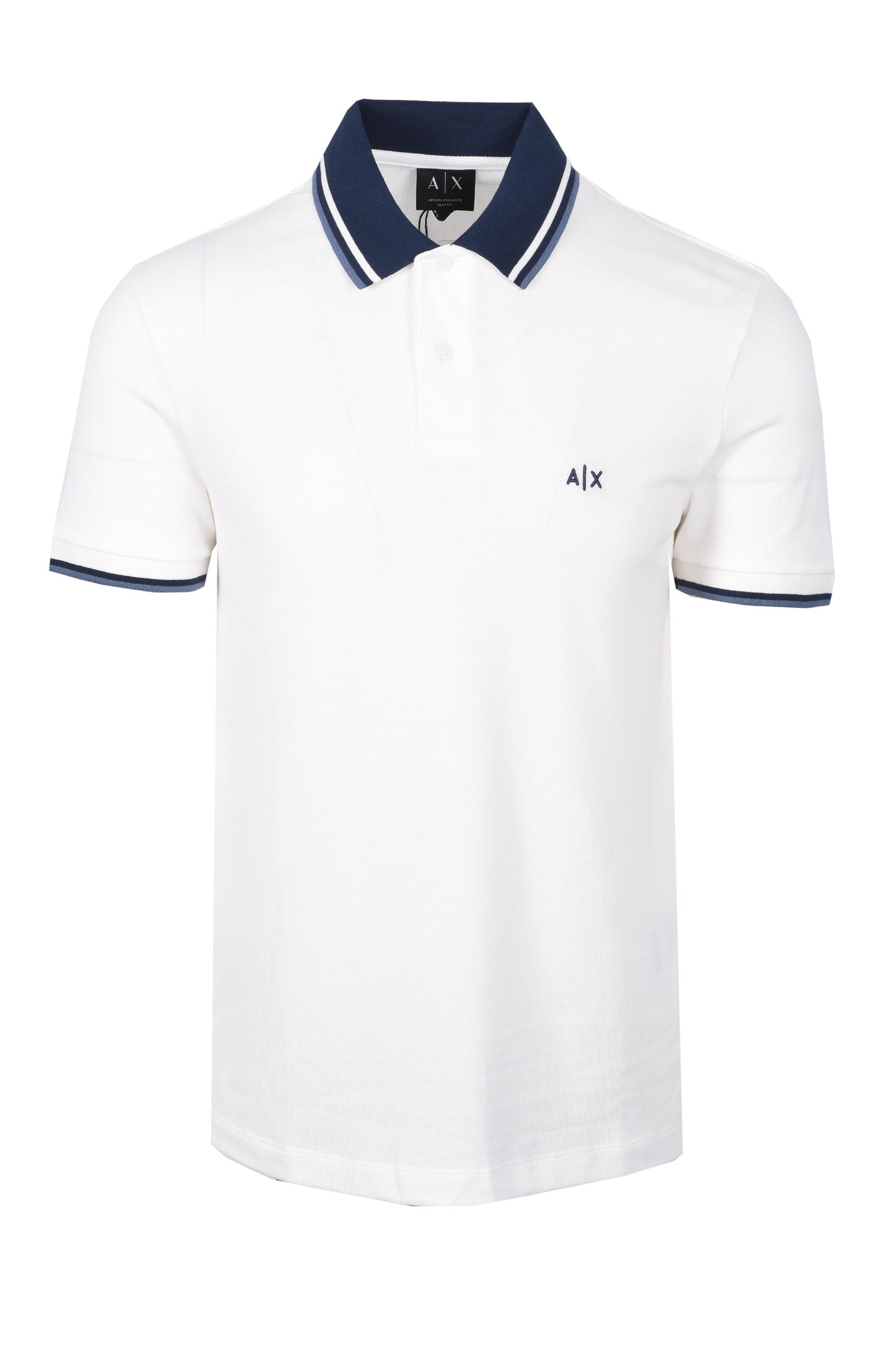 ARMARNI EXCHANGE POLO SHIRT OFF WHITE