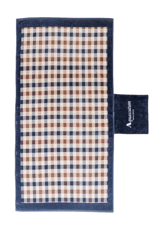 Aquascutum Beach Towel Club Check