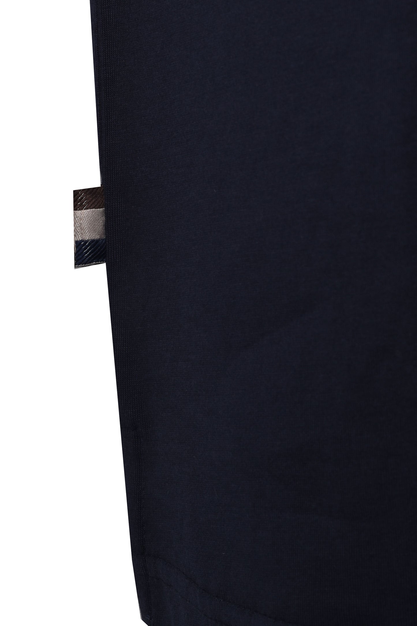 Aquascutum Club Check Collar Polo Navy