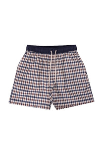 Aquascutum Iconic Volley Swim Shorts Club Check Aquascutum