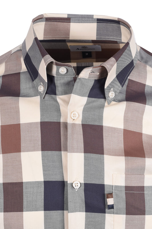 Aquascutum Macro Iconic Shirt Club Check