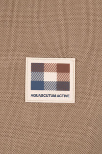 Aquascutum Patch Logo Polo Khaki Aquascutum