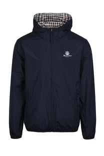 Aquascutum Reversible Hooded Sailor Jacket Navy Aquascutum