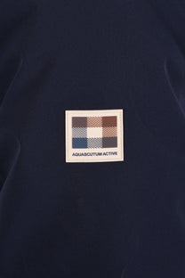 Aquascutum Shell Mid Parka Jacket Navy Aquascutum