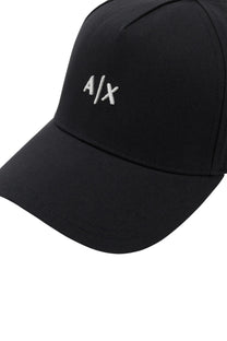 Armani Exchange Baseball Cap Black/White Armani Exchange