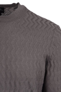 Armani Exchange Crew Neck Knitwear Grey Armani Exchange