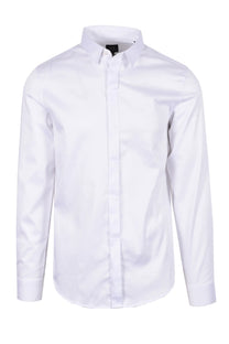Armani Exchange Exchange Long Sleeved Shirt White Armani Exchange