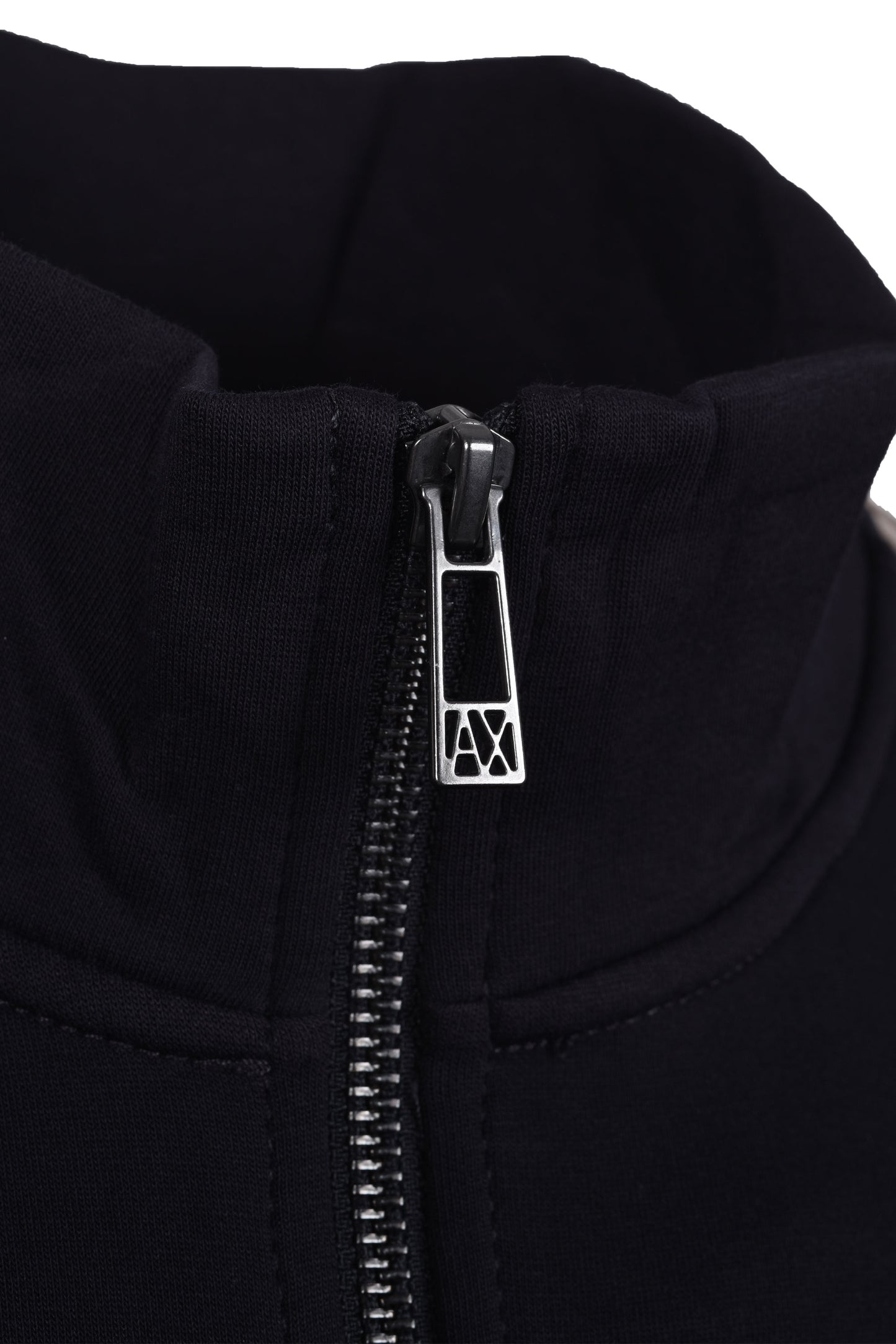 Armani Exchange Full Zip Sweatshirt Deep Navy