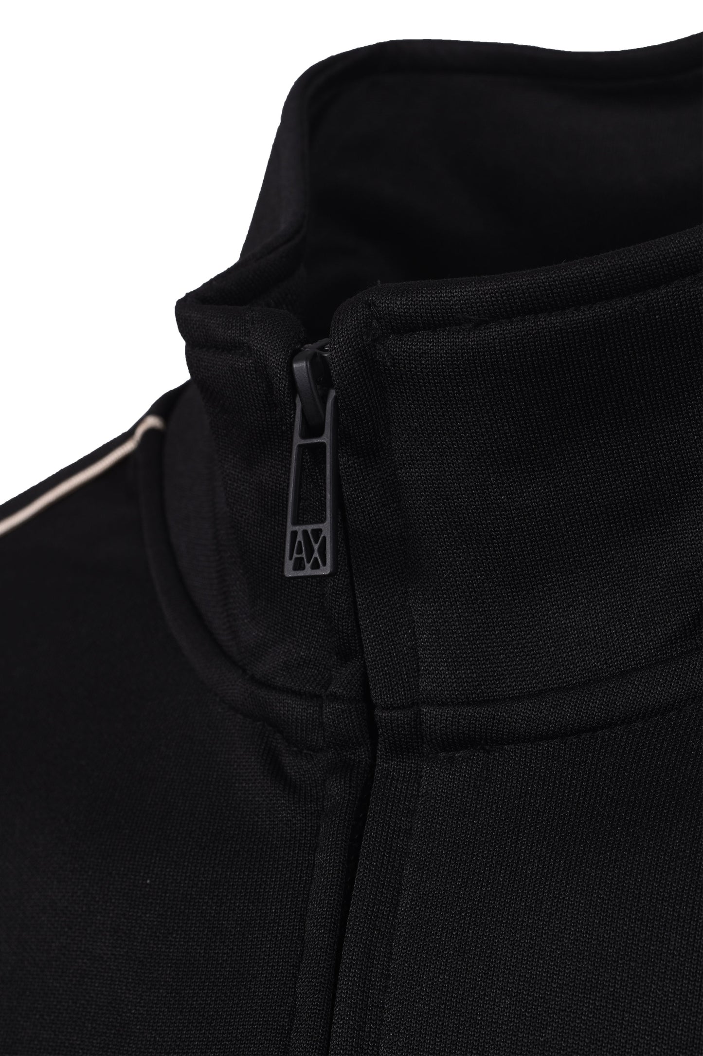 Armani Exchange Full Zip Track Top Black