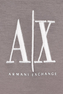 Armani Exchange Half Zip Sweatshirt Driftwood Armani Exchange