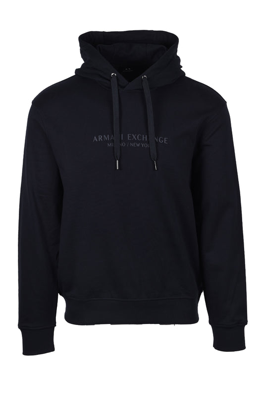 Armani Exchange Hooded Sweatshirt Deep Navy