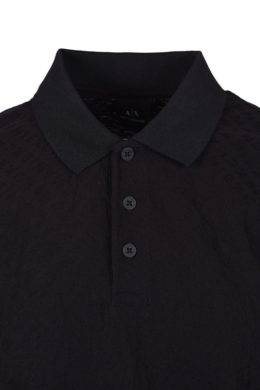 Armani Exchange Polo Shirt Black