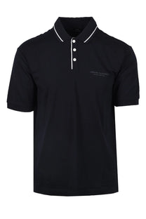 Armani Exchange Jersey Polo Shirt Deep Navy Armani Exchange