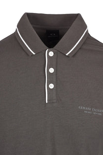 Armani Exchange Jersey Polo Shirt Sage Armani Exchange