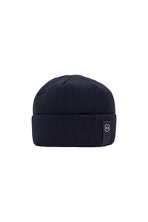Armani Exchange Knitted Beanie Hat Deep Navy Armani Exchange