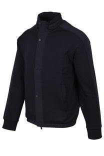 Armani Exchange Mix Media Sweatshirt Deep Navy Armani Exchange