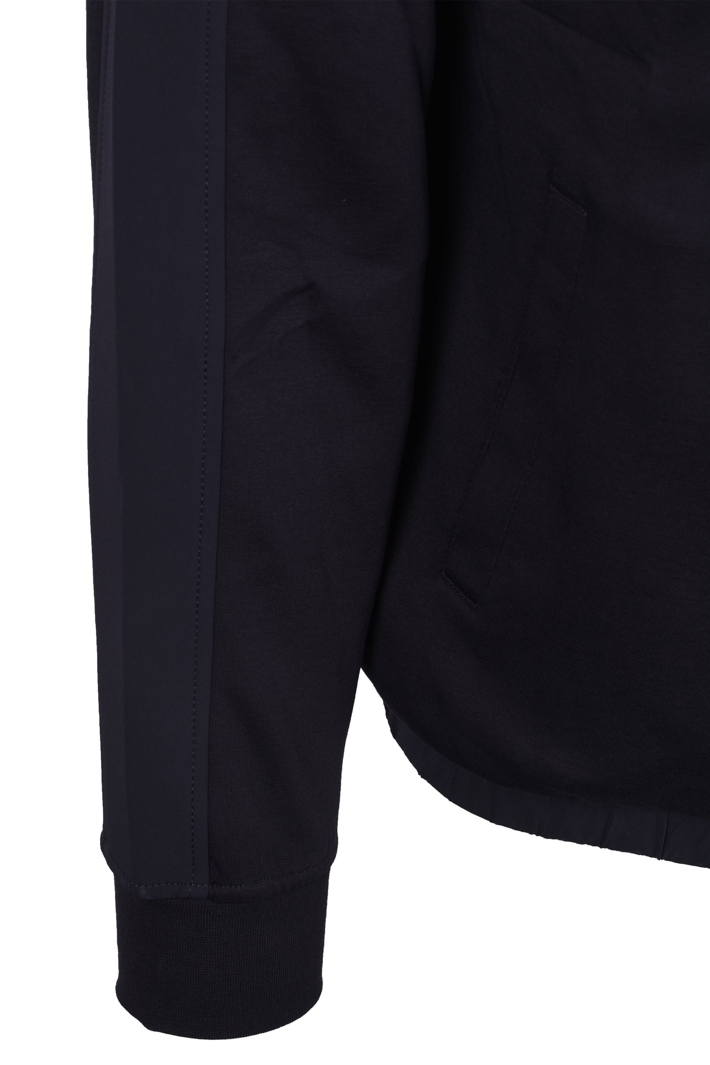 Armani Exchange Mix Media Sweatshirt Deep Navy