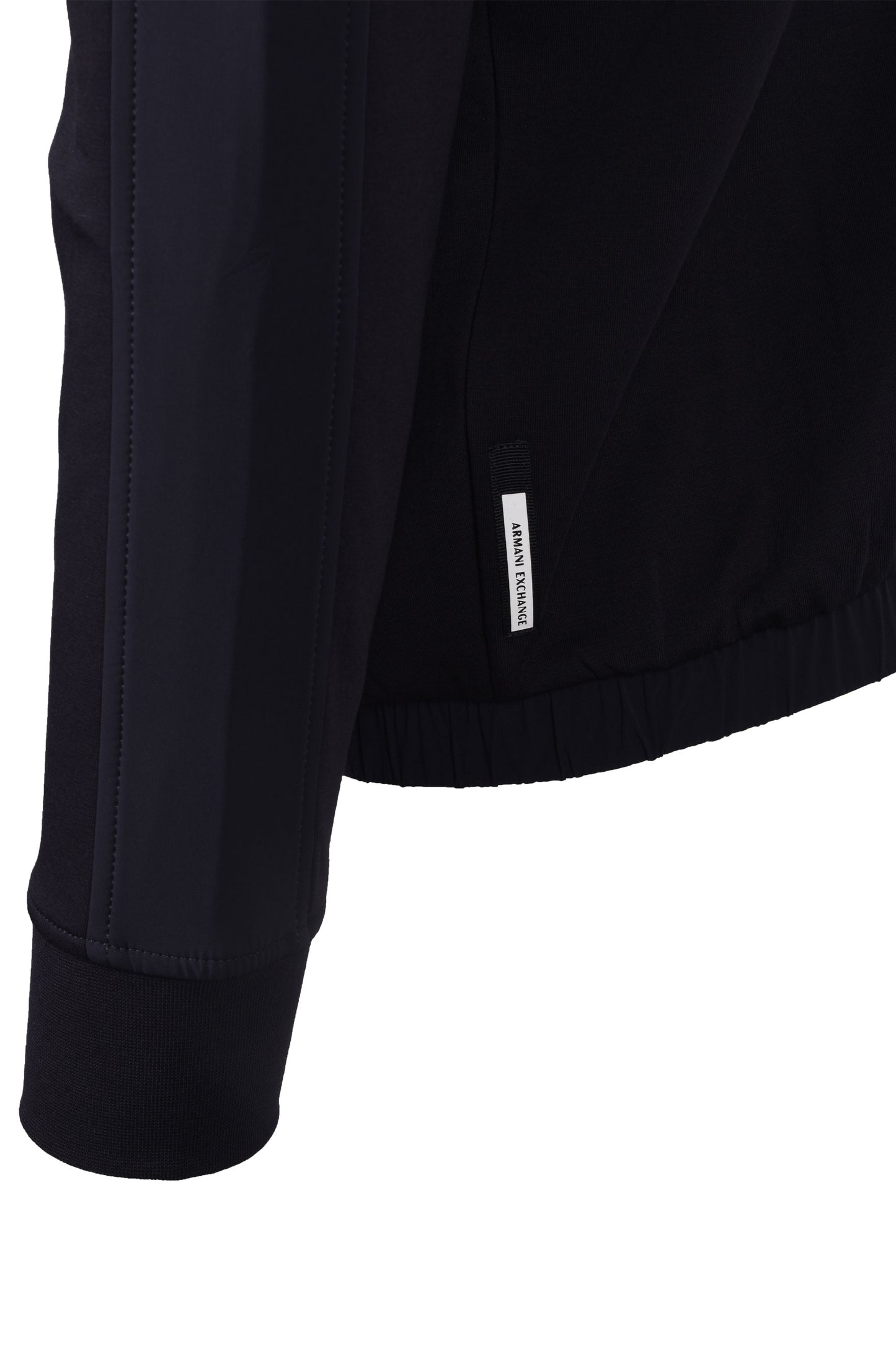 Armani Exchange Mix Media Sweatshirt Deep Navy