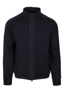 Armani Exchange Mix Media Sweatshirt Deep Navy Armani Exchange