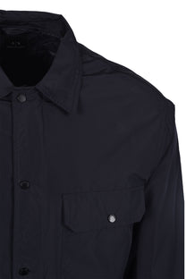 Armani Exchange Overshirt Deep Navy Armani Exchange