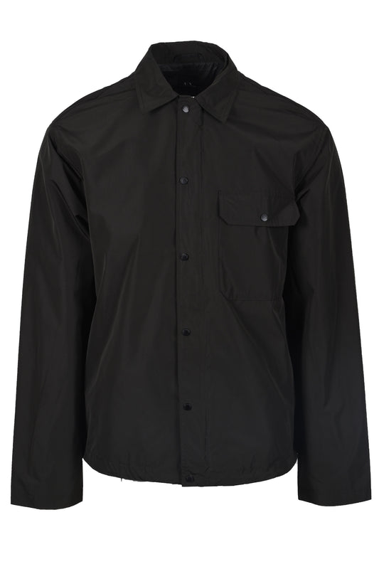 Armani Exchange Overshirt Jet Set Green