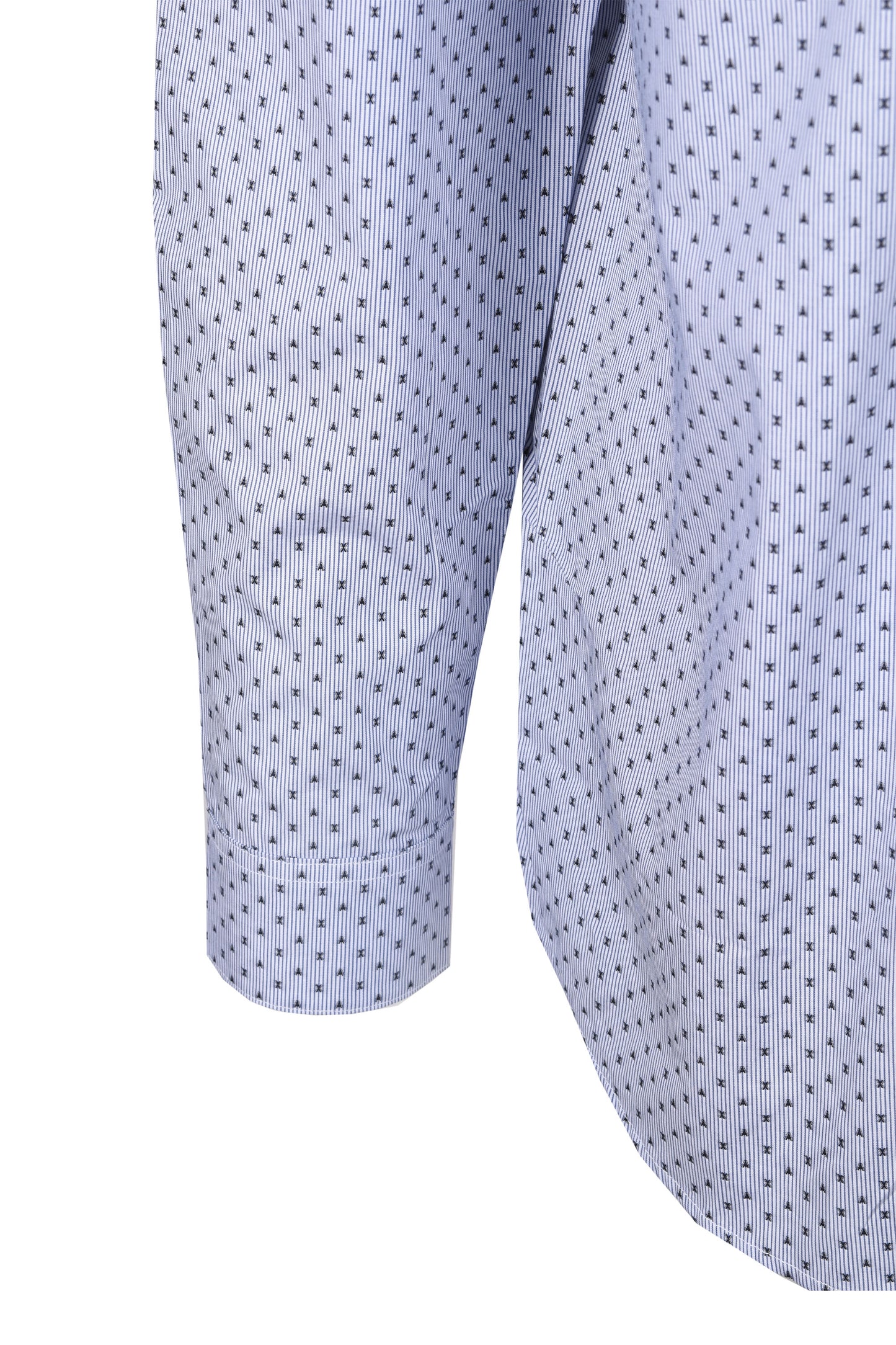 Armani Exchange Shirt Blue Patterned