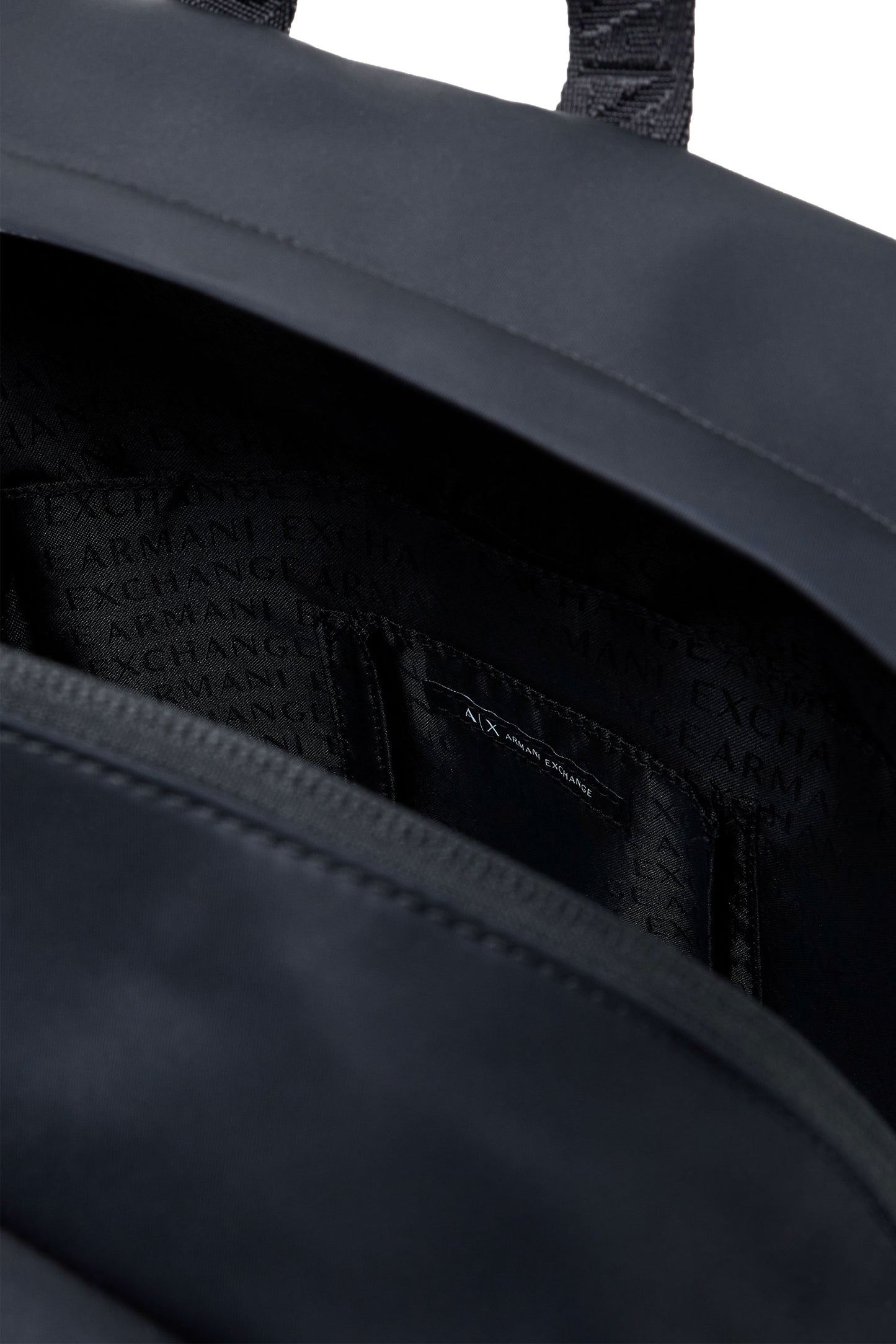 Armani Exchange Woven Back Pack Deep Navy/Black