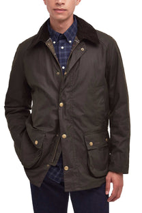 Barbour Ashby Wax Jacket Olive Barbour