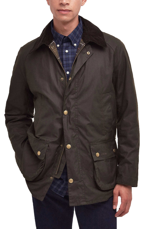 Barbour Ashby Wax Jacket Olive Barbour