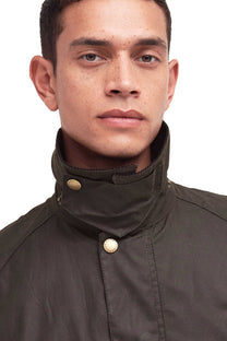 Barbour Ashby Wax Jacket Olive Barbour