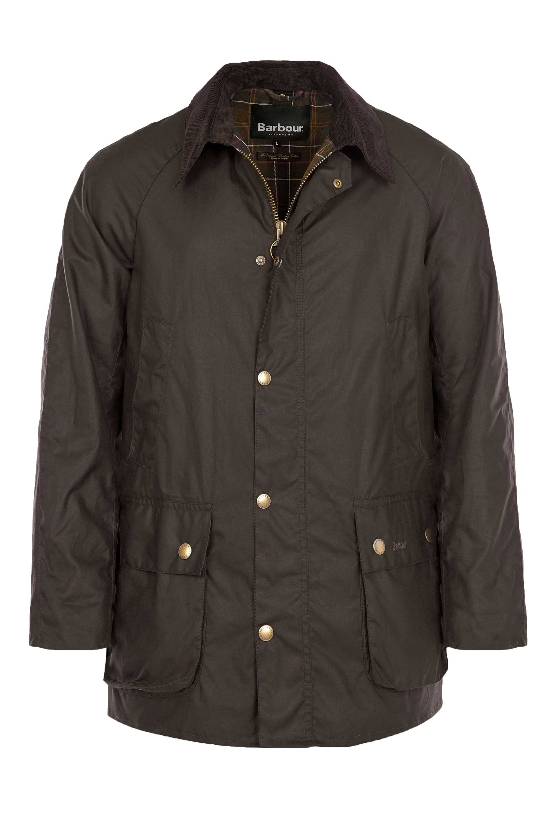 Barbour Ashby Wax Jacket Olive Barbour